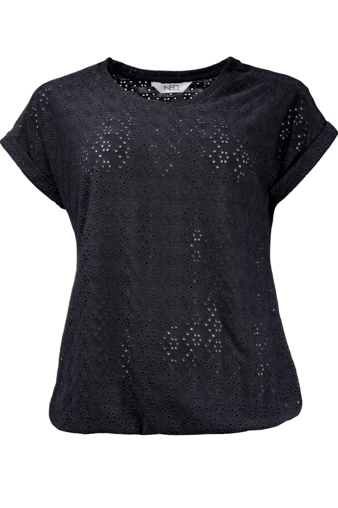 BRISIA AJOUR KNIT 25S4 U155 02 900 black